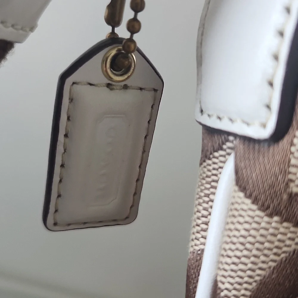 Coach Signature Monogram Crossbody Bag - Picture 4 of 10